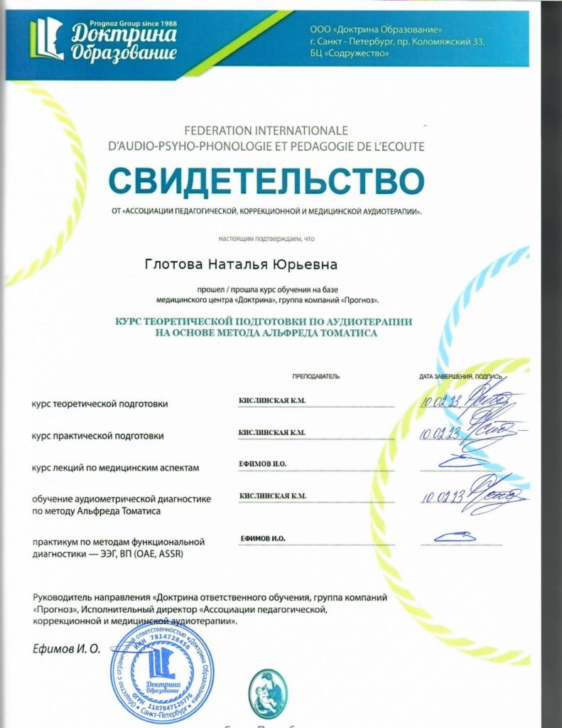 Наталья Глотова
